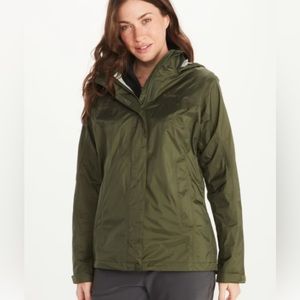 New Marmot Women's PreCip Eco Jacket in Nori (Size MEDIUM)